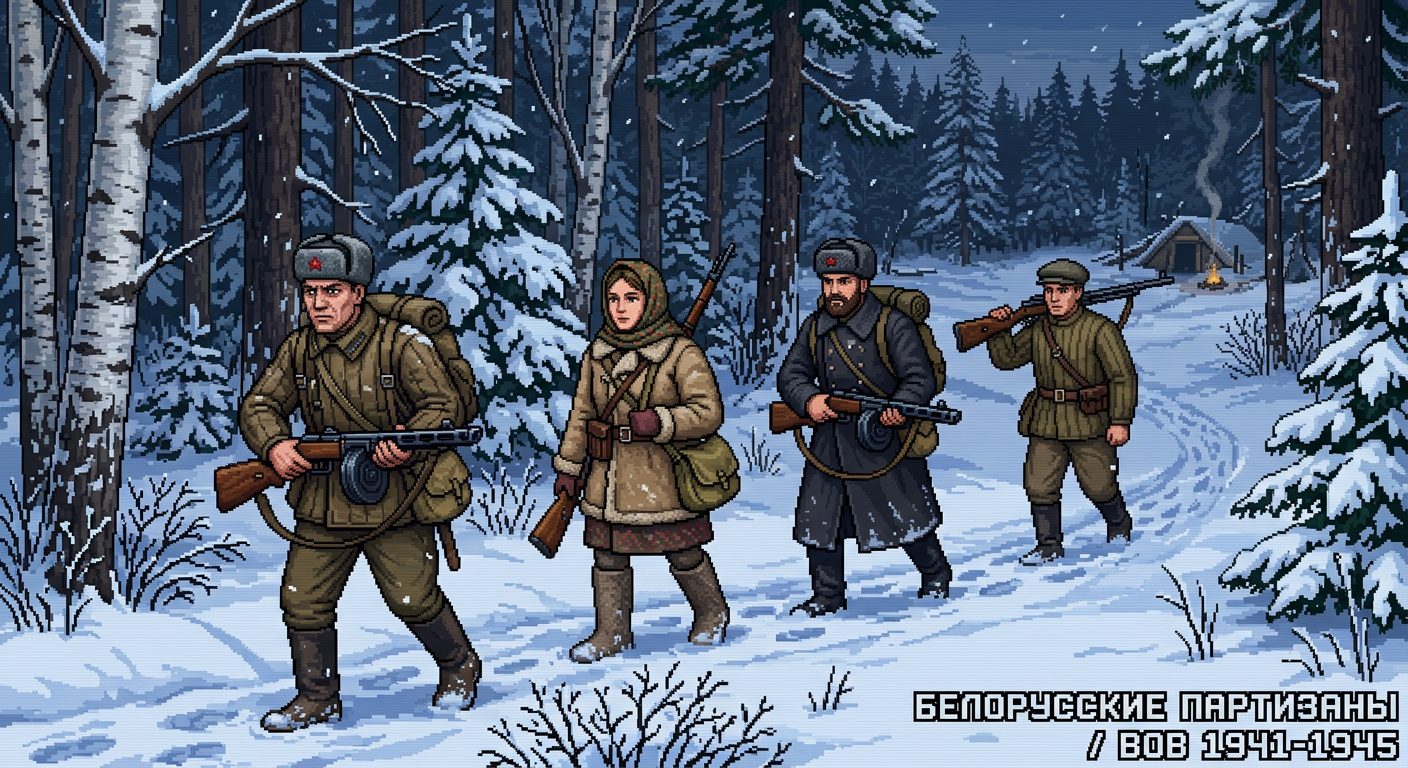 Белорусские партизаны 1941–1945
